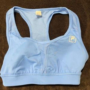 Fila Sports bra, blue - size small
